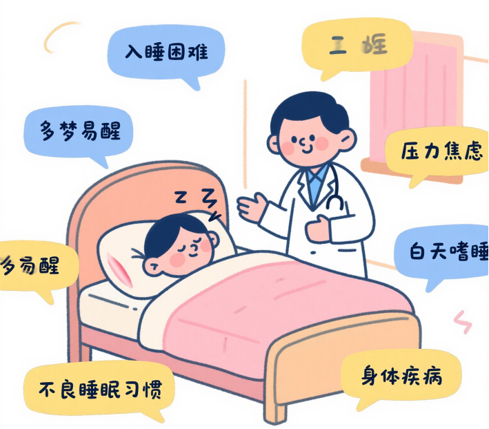 长期睡不好其实是生病了！